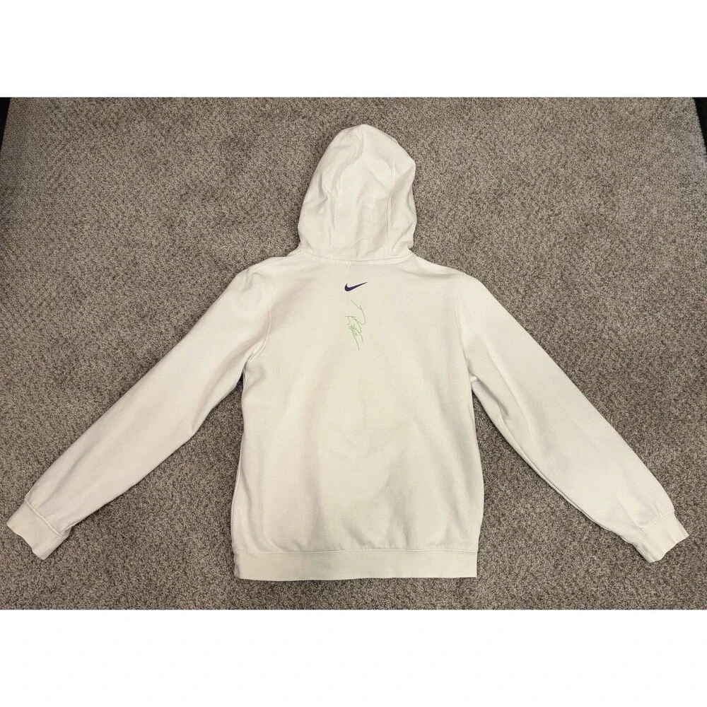 Nike George Kittle “Joker” White Graphic Hoodie Hoodie (Size Small)